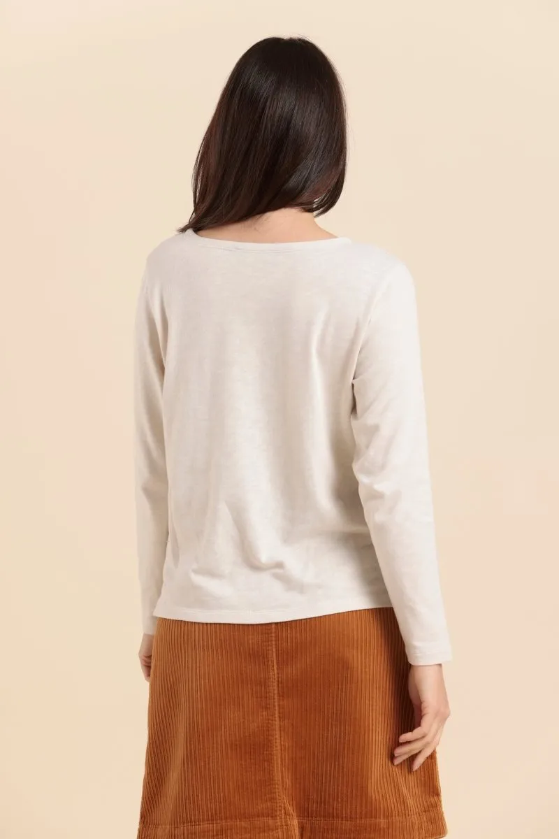 tee shirt manches longues coton