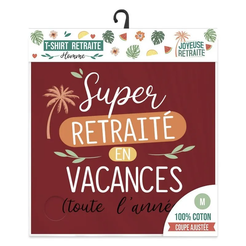 Tee-shirt Super Retraité Homme