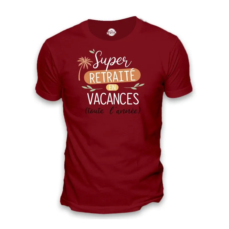 Tee-shirt Super Retraité Homme