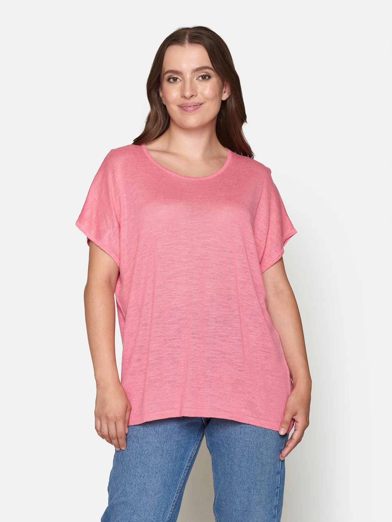 Teeshirt fluide rose - Signature