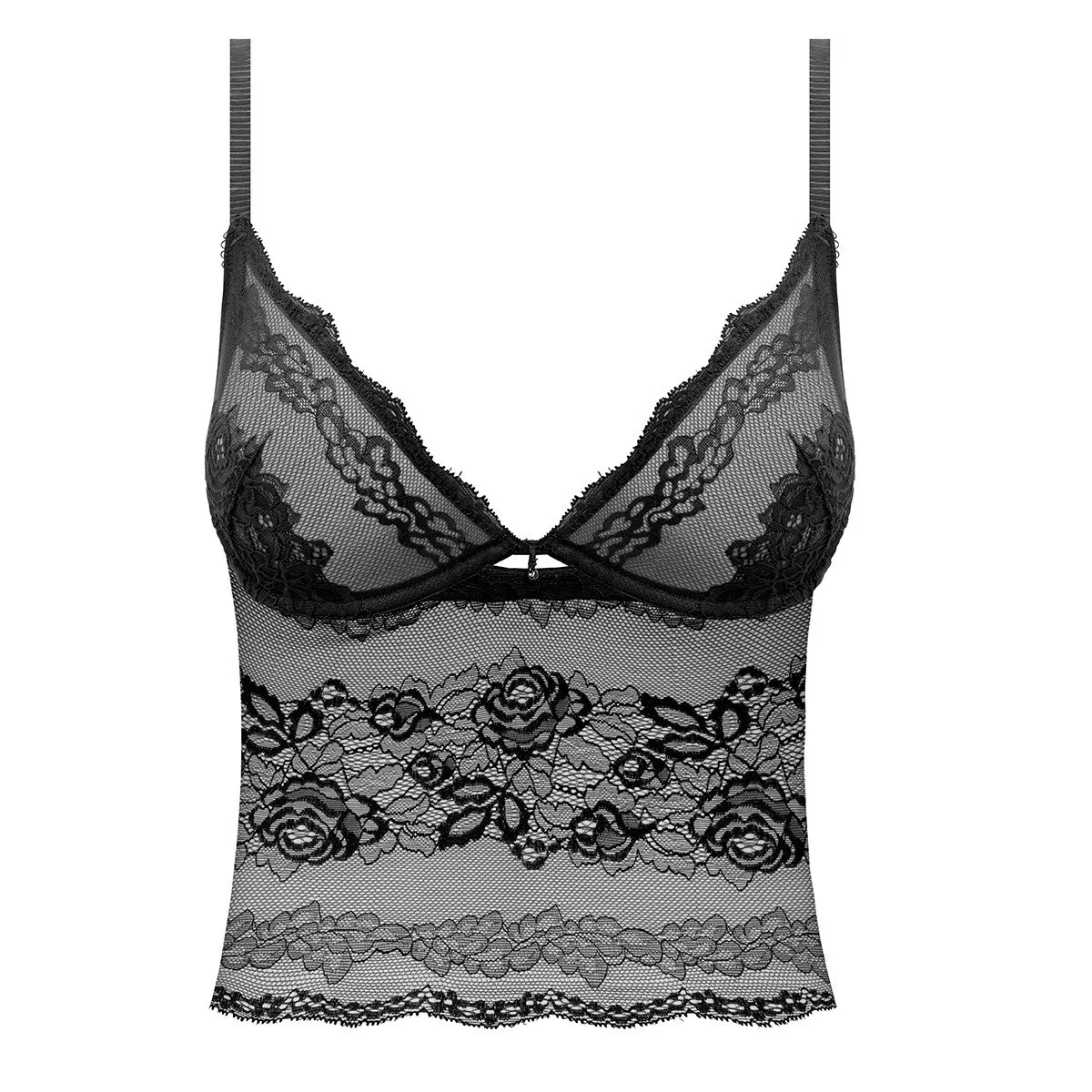 Top à bretelles avec dentelle Ravissant noir de Wacoal