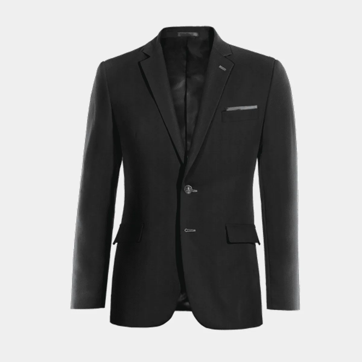 Veste noir onyx essentiel avec pochette
