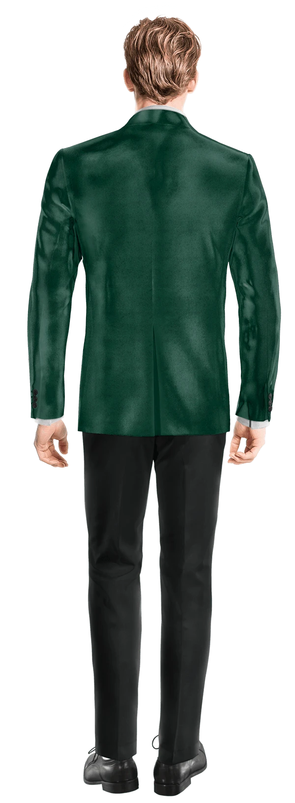 Veste Smoking verte en velours édition limitée