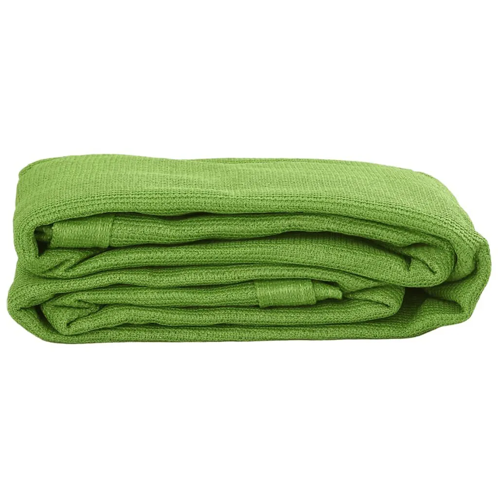 vidaXL Tapis de tente vert clair 200x200 cm PEHD | vidaxl-fr