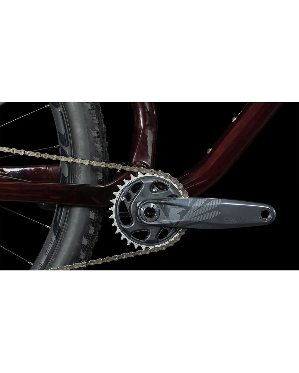 VTT tout suspendu Unisexe AMS ONE11 C:68X PRO 29 Rouge/Carbone